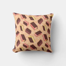 レトロナポリタンアイスクリームサンドイッチパターン クッション