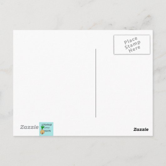 レトロナースはがき ポストカード (裏面)