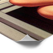 レトロナースイラストレーション ポスター (角)