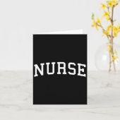 レトロナースギフトナースウィークギフト男性女性ナース カード (黄色い花)