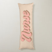 レトロナースギフト抱き枕 ボディピロー (裏面 (縦))