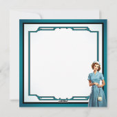 レトロナースピンナップ実在男性結婚ナース シーズンカード (裏面)