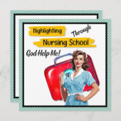 レトロナースピンナップ_看護注意事項 シーズンカード (正面/裏面)