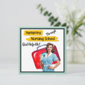 レトロナースピンナップ_看護注意事項 シーズンカード (スタンド正面)