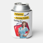 レトロナースピンナップ_看護注意事項 缶クーラー (缶裏面)