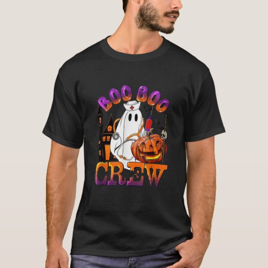 レトロナースブクルーハロウィーン登録NURS Tシャツ (正面)