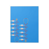 レトロナースメモ帳 ノートパッド (回転)