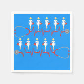 レトロナース紙ナプキン スタンダードカクテルナプキン (正面)