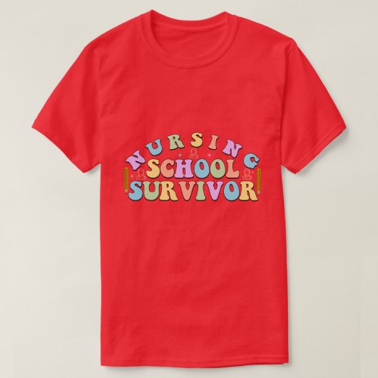 レトロナース1 8 Tシャツ (デザイン正面)