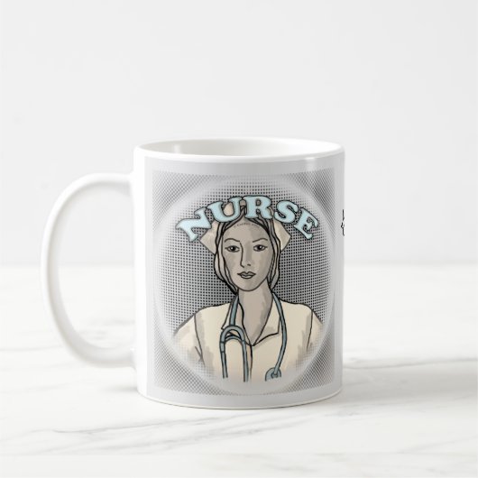 レトロナース コーヒーマグカップ (左)