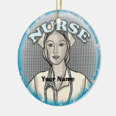 レトロナース セラミックオーナメント (左)