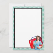 レトロナース ピンアップ_ ナーシングノーツ 招待状 (裏面)