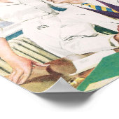 レトロナース-楽しむナース週間, ポスター (角)