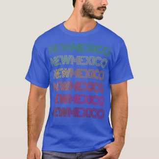 レトロニューメキシコホームルーツアルバカーキファミリーヴァック Tシャツ