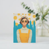 レトロニューヨークサンシャイン ポストカード (スタンド正面)