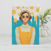 レトロニューヨークサンシャイン 招待状 (スタンド正面)