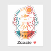 レトロニューリバーサイクリングトレイル シール (シート)