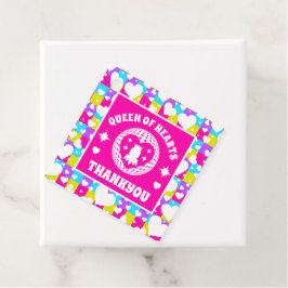 レトロネオンクイーンオブハート誕生日 フェイバータグ