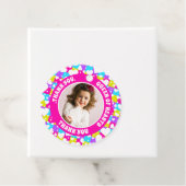 レトロネオンクイーンハート誕生日写真 フェイバータグ (インサイチュ)