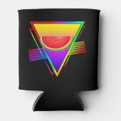 レトロネオンスイカ 缶クーラー (正面)