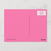 レトロネオンマルティニハッピーアワーポストカード ポストカード (裏面)