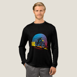レトロネオンモーターサイクル カフェレーサー メンズ トライブレンドＴシャツ