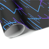 レトロネオン幾何学模様2 ラッピングペーパー (ロールコーナー)