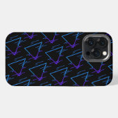 レトロネオン幾何学模様2 iPhoneケース (裏面横)