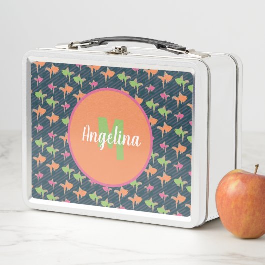 レトロネオン金魚メタルランチボックス メタルランチボックス (インサイチュ)