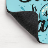 レトロネオン「ボーリングマイカーディオ」おもしろいボーリング マウスパッド (コーナー)