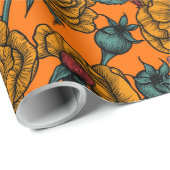 レトロネズミパーティー包装紙 ラッピングペーパー (ロールコーナー)