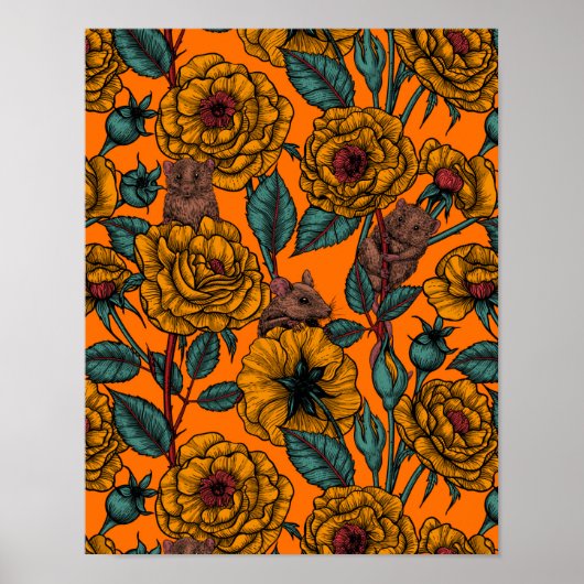 レトロネズミパーティー ポスター (正面)