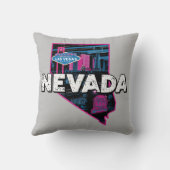 レトロネバダシルエット クッション (裏面)