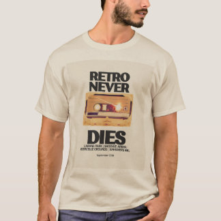 レトロネバーダイヴィンテージカセットテープTシャツ – 8 Tシャツ
