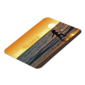 レトロネープルフロリダマグネット マグネット (左側)