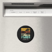 レトロネープルフロリダヴィンテージ70年代80年代ビーチスタイル マグネット (インサイチュ (食洗機))