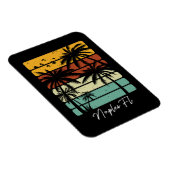 レトロネープルフロリダヴィンテージ70年代80年代ビーチスタイル マグネット (右側)