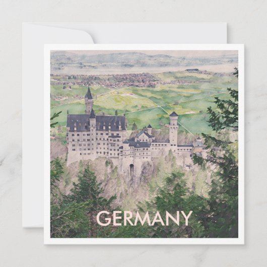 レトロノイシュヴァンシュタイン城ドイツ (正面)