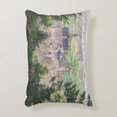 レトロノイシュヴァンシュタイン城ドイツ アクセントクッション (正面(垂直))