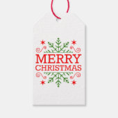 レトロノスタルジックメリークリスマス ギフトタグ (正面)