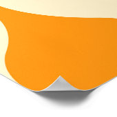 レトロノスタルジック、カラフル、シームレスな背景。 ポスター (角)