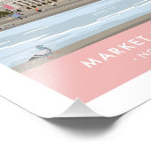 レトロノッモダンティンガムシティセンターポスター フォトプリント            (角)