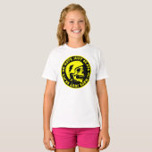 レトロノヘイトジャストスケートスカル Tシャツ (正面フル)