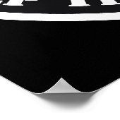 レトロノーザンソウルスタイルデザイン ポスター (角)