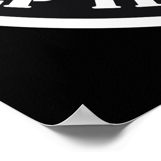 レトロノーザンソウルスタイルデザイン ポスター (角)