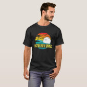 レトロノース鍵ラルゴサンサーフ80sグラフィック tシャツ (正面フル)