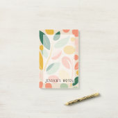 レトロノートパッインスパイアド ポストイット (デスク上)