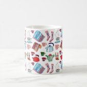 レトロハイゲハンドドロッドティーケトルストッキング コーヒーマグカップ (中央)