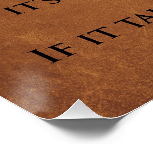 レトロハウスさびれた金属に対する親切さの規則 ポスター (コーナー)