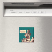 レトロハウスワイザードマグネット – スリープタイムケーキレシピ マグネット (インサイチュ (食洗機))